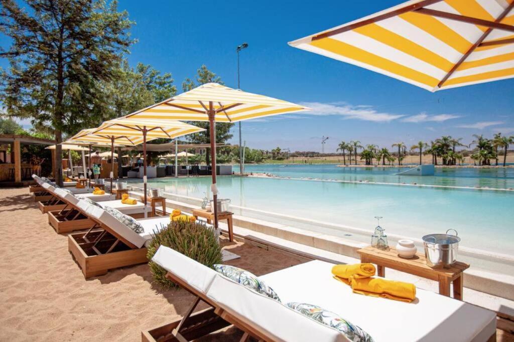 Villa Marrakech Piscine Privee Vue Sur Golf&Atlas Μαρακές Εξωτερικό φωτογραφία